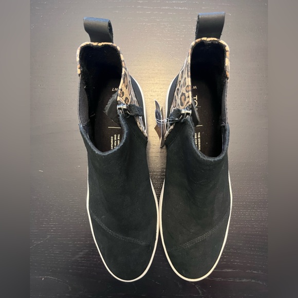 NWT TOMS Jamie Wedge Sneaker - Women's - Picture 3 of 9